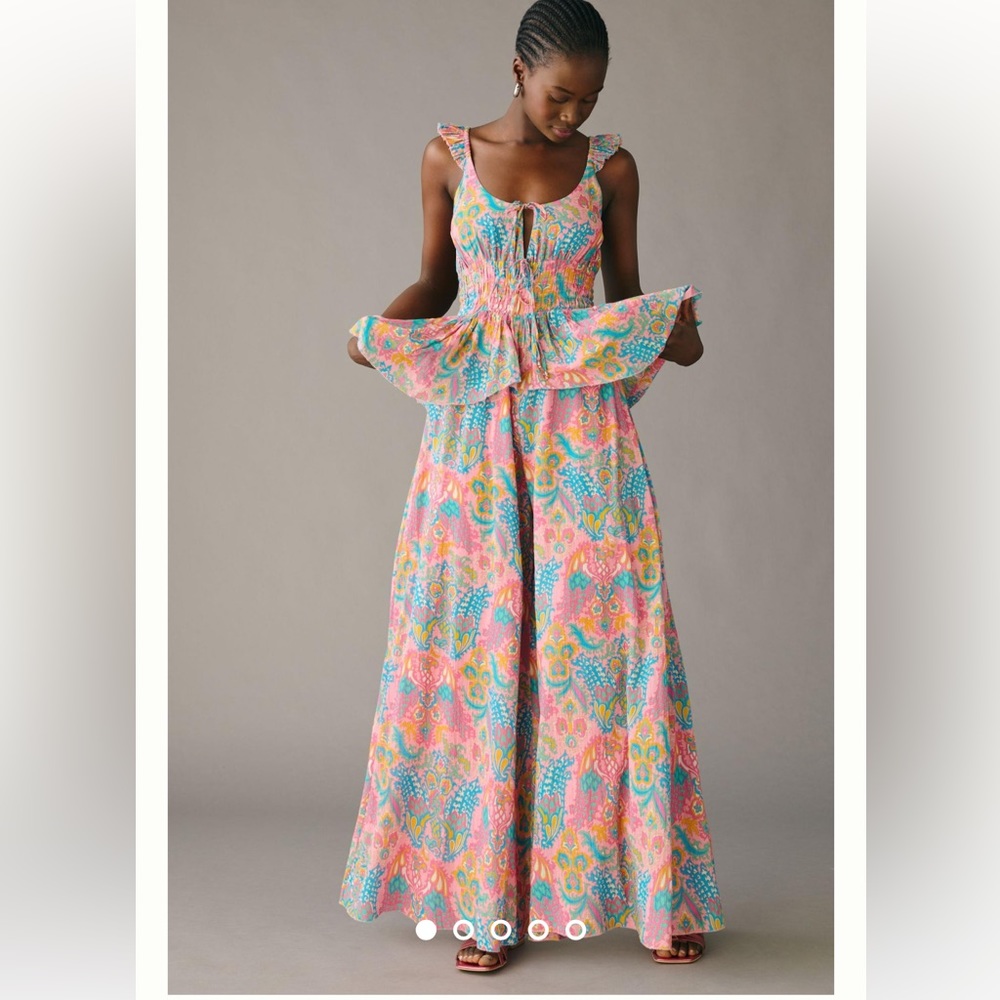 🌟HP🌟Anthropologie NWT Love The Label Eva Jumpsuit Size M.